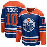 NHL Trent Frederic Edmonton Oilers Fanatics Home Breakaway Jersey - Royal