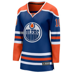 NHL Trent Frederic Edmonton Oilers Fanatics Women's Home Breakaway Jersey - Royal