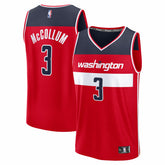 CJ McCollum Washington Wizards Youth Fast Break Replica Player Jersey Icon Edition Red