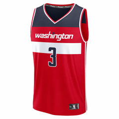 NBA CJ McCollum Washington Wizards Youth Fast Break Replica Player Jersey - Icon Edition - Red