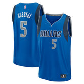 NBA D'Angelo Russell Dallas Mavericks Fast Break Replica Player Jersey sale - Icon Editi- Blue