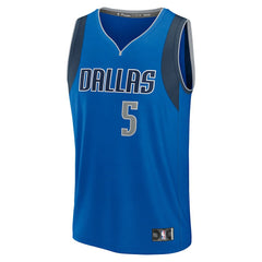 NBA D'Angelo Russell Dallas Mavericks Fast Break Replica Player Jersey sale - Icon Editi- Blue