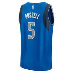NBA D'Angelo Russell Dallas Mavericks Fast Break Replica Player Jersey sale - Icon Editi- Blue