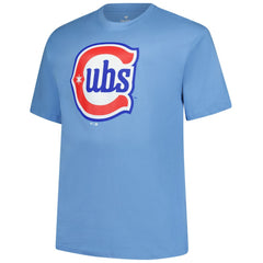 Pete Crow-Armstrong Chicago Cubs Fanatics Big & Tall Name & Number T-Shirt - Light Blue T-shirts