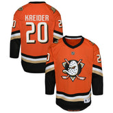 NHL Chris Kreider Anaheim Ducks Outerstuff Youth Home Replica Jersey - Orange