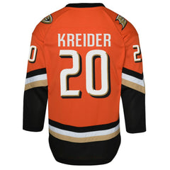 NHL Chris Kreider Anaheim Ducks Outerstuff Youth Home Replica Jersey - Orange
