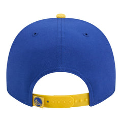Golden State Warriors Injection Cartoon Logo A-Frame 9FIFTY Adjustable Hat Royal