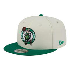 Boston Celtics Injection Localized 9FIFTY Snapback Hat White
