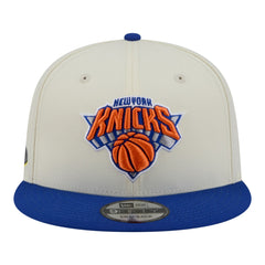 New York Knicks Injection Localized 9FIFTY Snapback Hat White