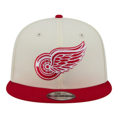 NHL Detroit Red Wings New Era Injection Localized Two-Tone 9FIFTY Snapback Hat - White/Red