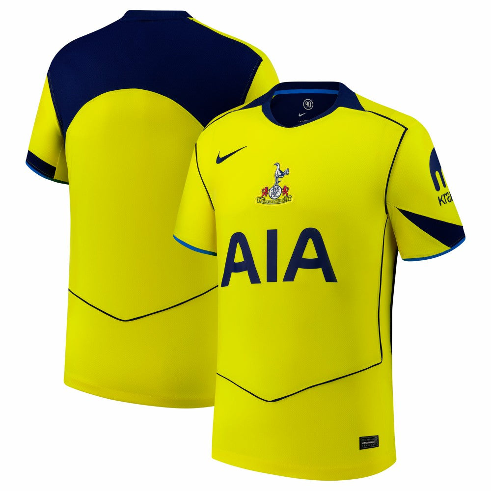 Tottenham Hotspur 2025/26 Third Replica Jersey Yellow