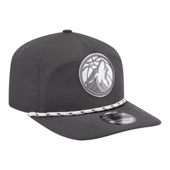Minnesota Timberwolves Tonal Rope 19TWENTY Adjustable Hat Graphite