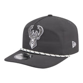 Milwaukee Bucks Tonal Rope 19TWENTY Adjustable Hat Graphite