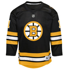NHL Jeremy Swayman Boston Bruins Outerstuff Youth Home Replica Jersey - Black