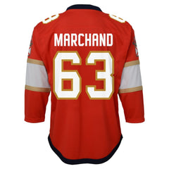 NHL Brad Marchand Florida Panthers Outerstuff Youth Home Replica Jersey - Red