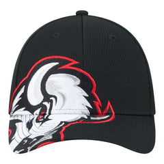 NHL Buffalo Sabres New Era Oversized Logo M-Crown Flex 39THIRTY Hat - Black
