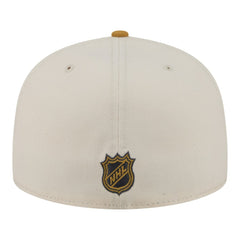 NHL Washington Capitals New Era Colorpack Two-Tone 59FIFTY Fitted Hat - Cream/Tan