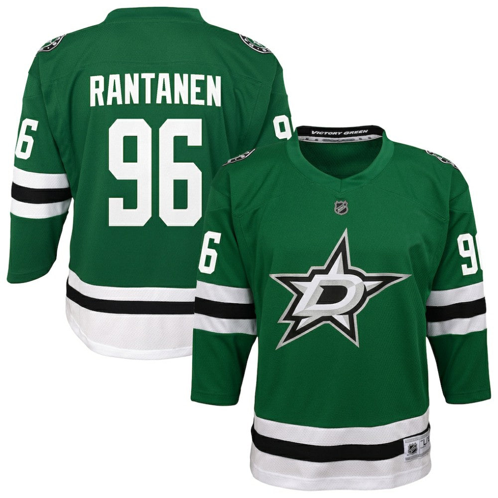 NHL Mikko Rantanen Dallas Stars Outerstuff Youth Replica Jersey - Kelly Green