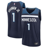 NBA Terrence Shannon Jr. Minnesota Timberwolves Fast Break Replica Jersey - Navy - Icon Edition