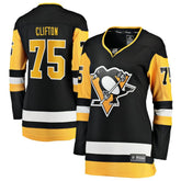 NHL Connor Clifton Pittsburgh Penguins Fanatics Women's Home Breakaway Jersey - Black