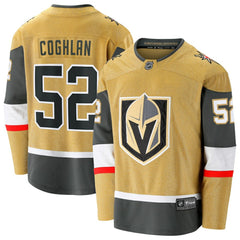 NHL Dylan Coghlan Vegas Golden Knights Fanatics Home Breakaway Jersey - Gold