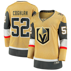 NHL Dylan Coghlan Vegas Golden Knights Fanatics Women's Home Breakaway Jersey - Gold