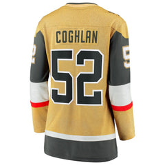NHL Dylan Coghlan Vegas Golden Knights Fanatics Women's Home Breakaway Jersey - Gold