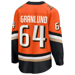 NHL Mikael Granlund Anaheim Ducks Fanatics Home Breakaway Jersey - Orange