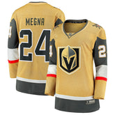 NHL Jaycob Megna Vegas Golden Knights Fanatics Women's Home Breakaway Jersey - Gold