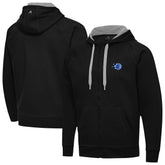 Orlando Magic Antigua New Logo Victory Full-Zip Hooded Sweatshirt Black
