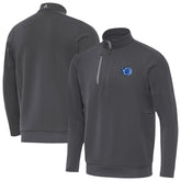 Orlando Magic Antigua New Logo Generation Quarter-Zip Pullover Top Pewter