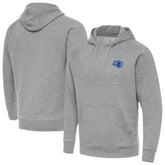 Orlando Magic Antigua New Logo Victory Pullover Hoodie Heather Gray