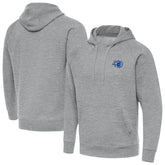 Orlando Magic Antigua New Logo Tall Victory Pullover Hoodie Heather Gray