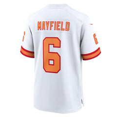 NFL Baker Mayfield '76 Tampa Bay Buccaneers 50th Season Game Jersey - White