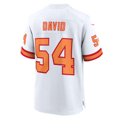 NFL Lavonte David '76 Tampa Bay Buccaneers 50th Season Game Jersey - White