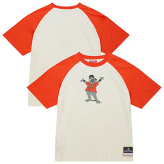 San Francisco Giants Mitchell & Ness Women's Boyfriend Raglan T-Shirt - Cream T-shirts