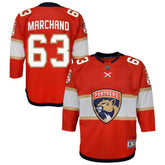 NHL Brad Marchand Florida Panthers Outerstuff Youth Premier Player Jersey - Red