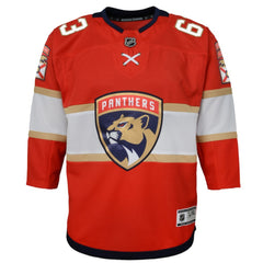 NHL Brad Marchand Florida Panthers Outerstuff Youth Premier Player Jersey - Red