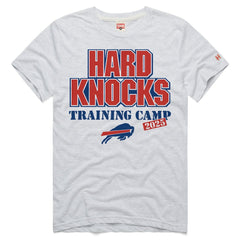 Buffalo Bills Homage 2025 Hard Knocks Training Camp Tri-Blend T-Shirt Ash