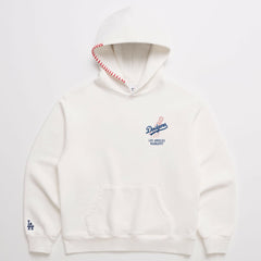 Los Angeles Dodgers Madhappy x MLB Unisex Heavyweight Fleece Hoodie - White Hoodies