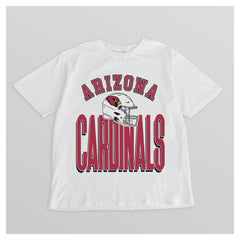 Arizona Cardinals Gameday Couture Women's Oversized Classic Fierce Focus T-Shirt White