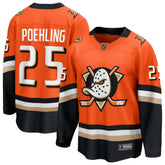 NHL Ryan Poehling Anaheim Ducks Fanatics Home Breakaway Jersey - Orange