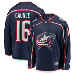 NHL Brendan Gaunce Columbus Blue Jackets Fanatics Home Breakaway Jersey - Navy
