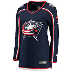 NHL Charlie Coyle Columbus Blue Jackets Fanatics Women's Home Breakaway Jersey - Navy