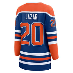 NHL Curtis Lazar Edmonton Oilers Fanatics Women's Home Breakaway Jersey - Royal