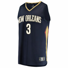 NBA Jordan Poole New Orleans Pelicans Fast Break Replica Jersey - Navy - Icon Edition
