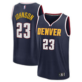 Cameron Johnson Denver Nuggets Youth Fast Break Replica Jersey Navy Icon Edition