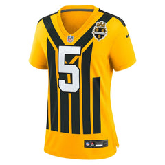NFL Jalen Ramsey Pittsburgh Steelers Women's Alternate 1933 Throwback Game Jersey - Gold