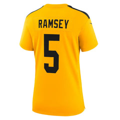 NFL Jalen Ramsey Pittsburgh Steelers Women's Alternate 1933 Throwback Game Jersey - Gold