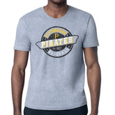 Pittsburgh Pirates Starter Route 66 Team Logo T-Shirt - Gray T-shirts
